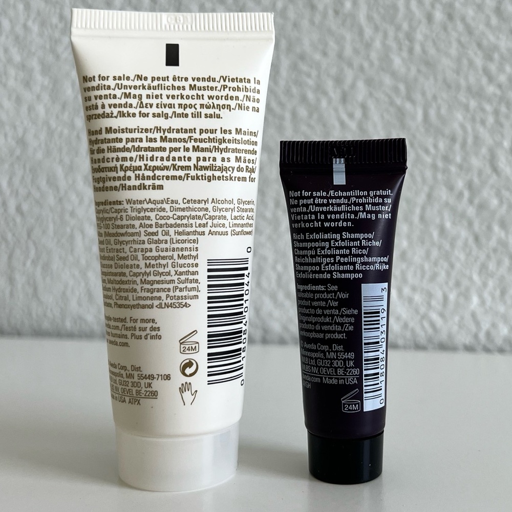 AVEDA Sample Bundle Hand Relief Cream + Invati Exfoliating Shampoo - Picture 2 of 2